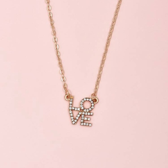 3/$30 💛 Love Necklace - Picture 3 of 4